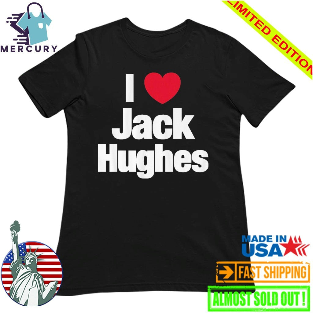 I Heart Jack Hughes Shirt