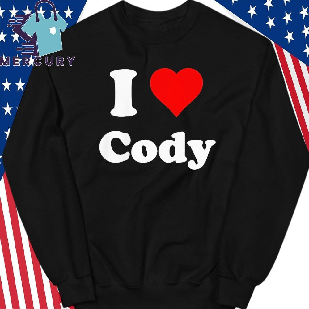 I Love Cody Graphic Shirt