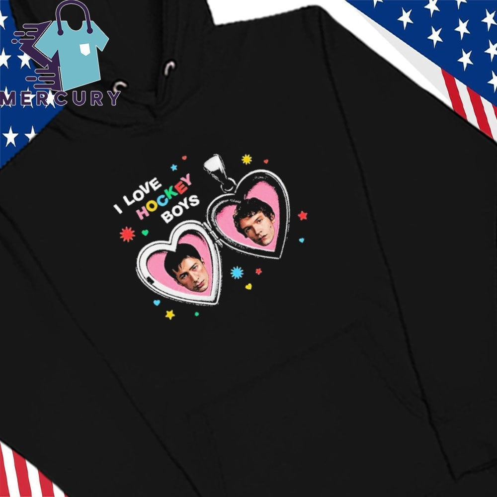 I Love Hockey Boys Shirt, Shane Hollander, Ilya Rozanov