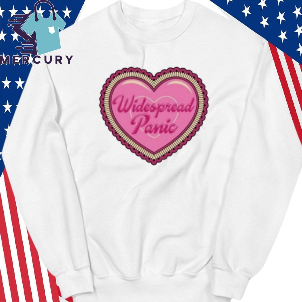 I Love Widespread Panic Valentine Shirt