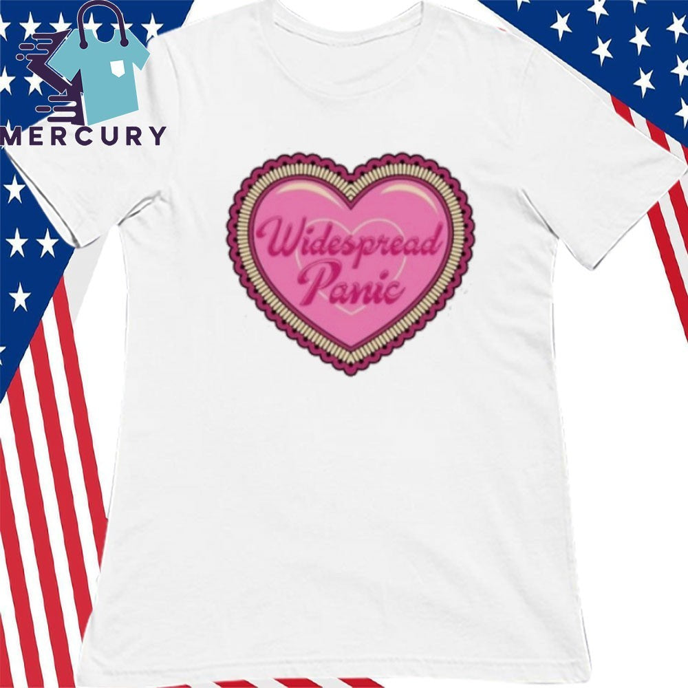 I Love Widespread Panic Valentine Shirt