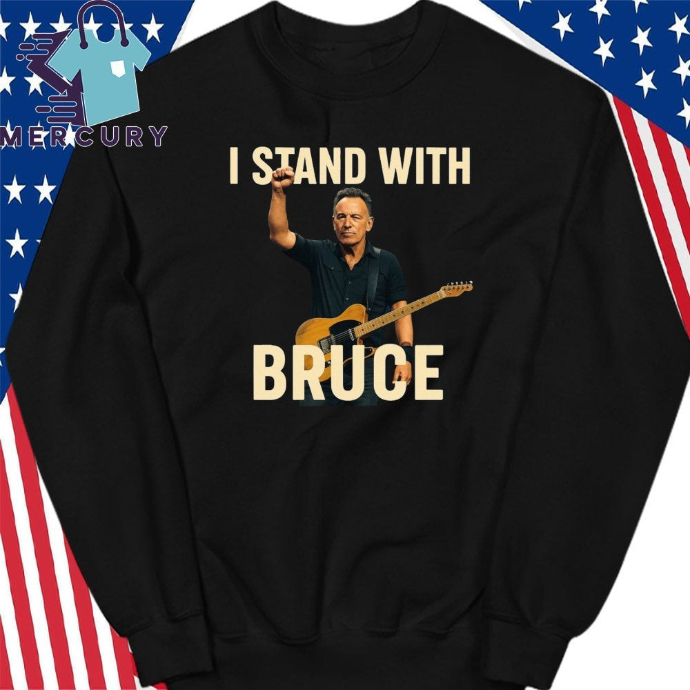 I Stand With Bruce Springsteen Shirt