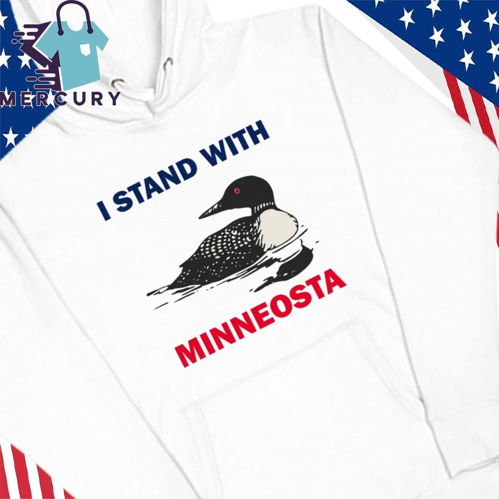 I Stand With Minnesota Common Loon Shirt