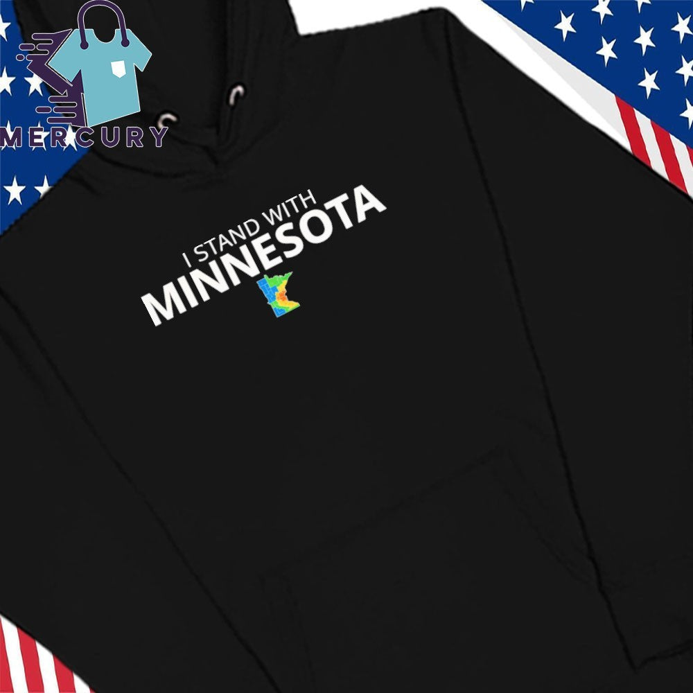 I Stand With Minnesota State Pride Minnesotan Resident Shirt