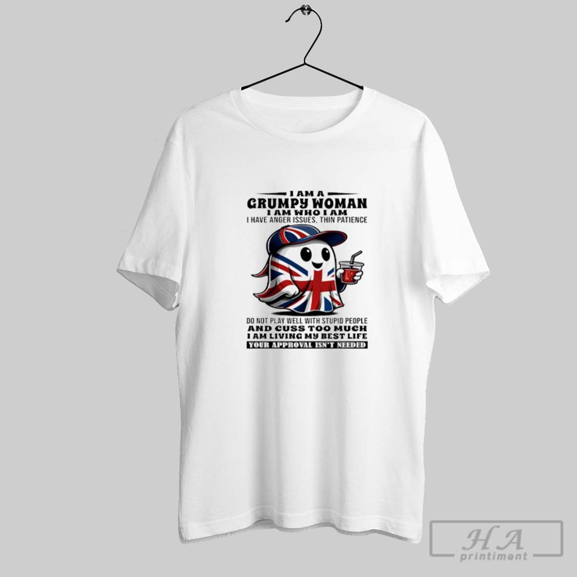 Official I Am A Grumpy Woman In United Kingdom I Am Who I Am