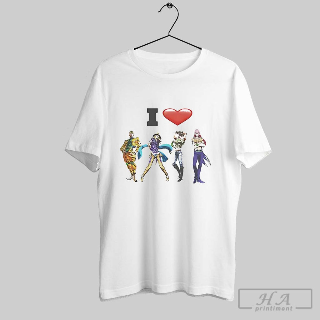 Official I Love Jojos Bizarre Adventure