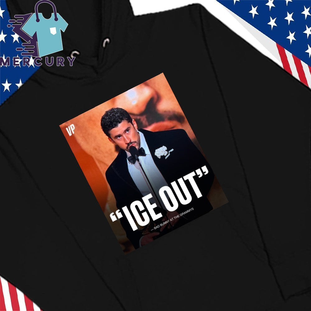 ICE Out Bad Bunny Grammys Shirt