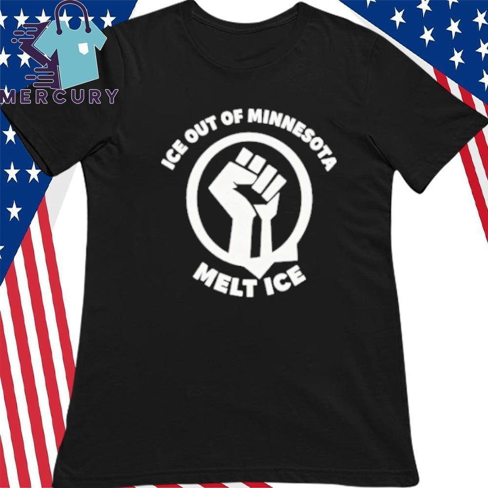 ICE Out Of Minnesota Melt ICE Shirt
