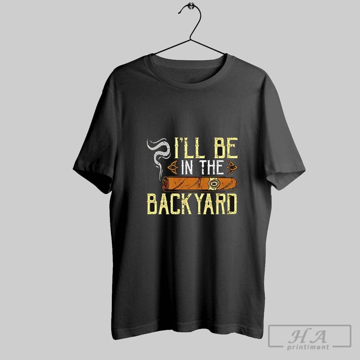 Official Ill Be In The Backyard With Cigar