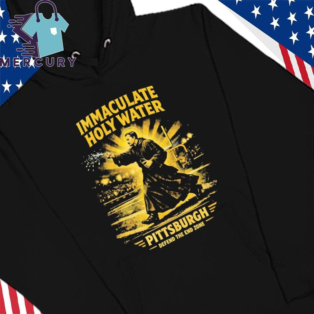 Immaculate Holy Water Pittsburgh Defend The End Zone Shirt