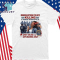 Immigration Police Killing A Woman Minneapolis Shirt