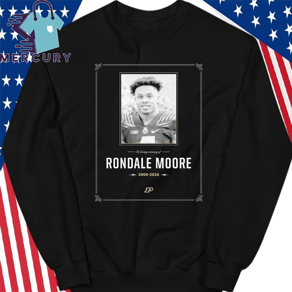 In Memory Of Rondale Moore RIP 2000-2026 Memories Shirt