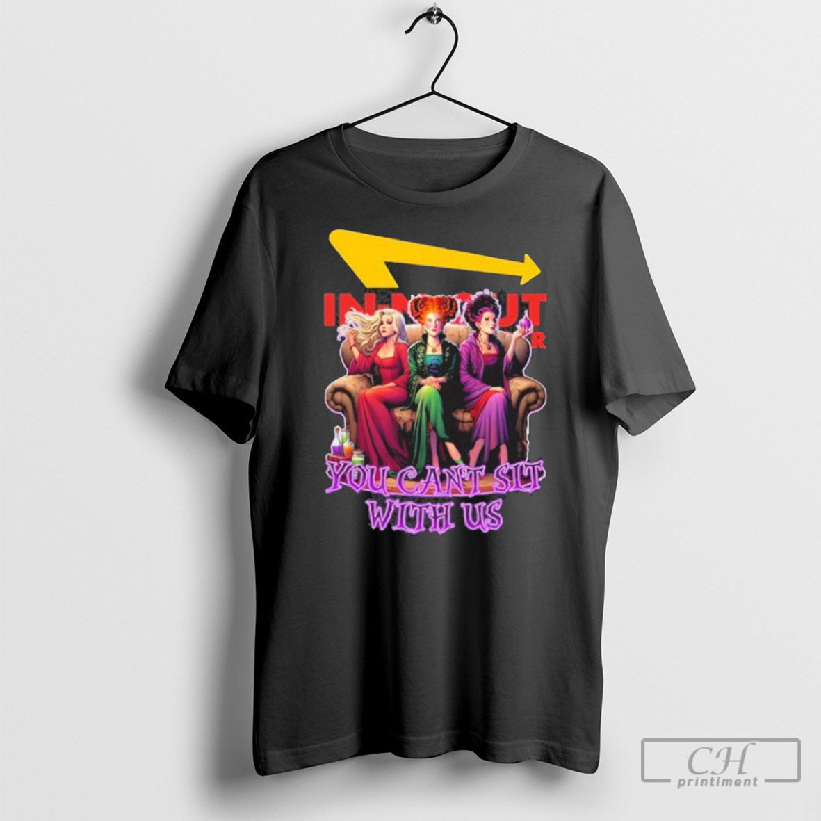 Official In N Out Burger Hocus Pocus You Cant Sit With Us Halloween Shirt Sweater