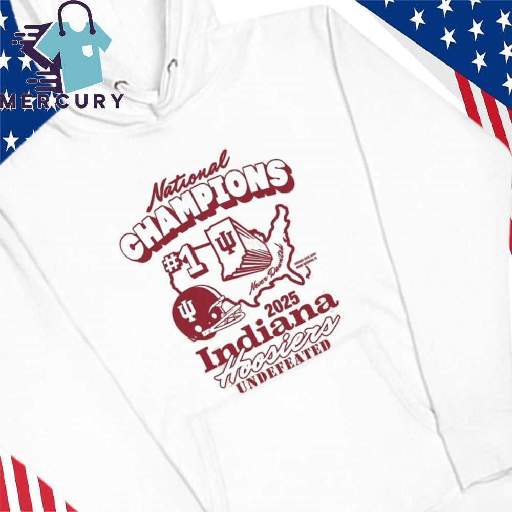 Indiana 2025 National Champions Undefeated Shirt