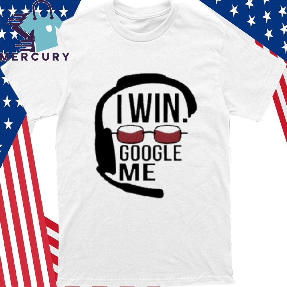 Indiana Cardinal I Win Google Me Coach Shirt