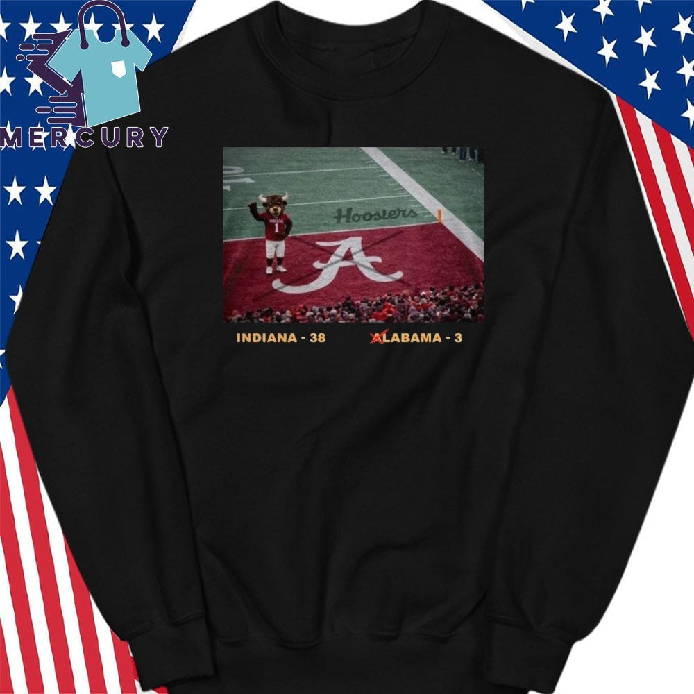Indiana Defeats Alabama 38-3 To Win The Rose Bowl Shirt