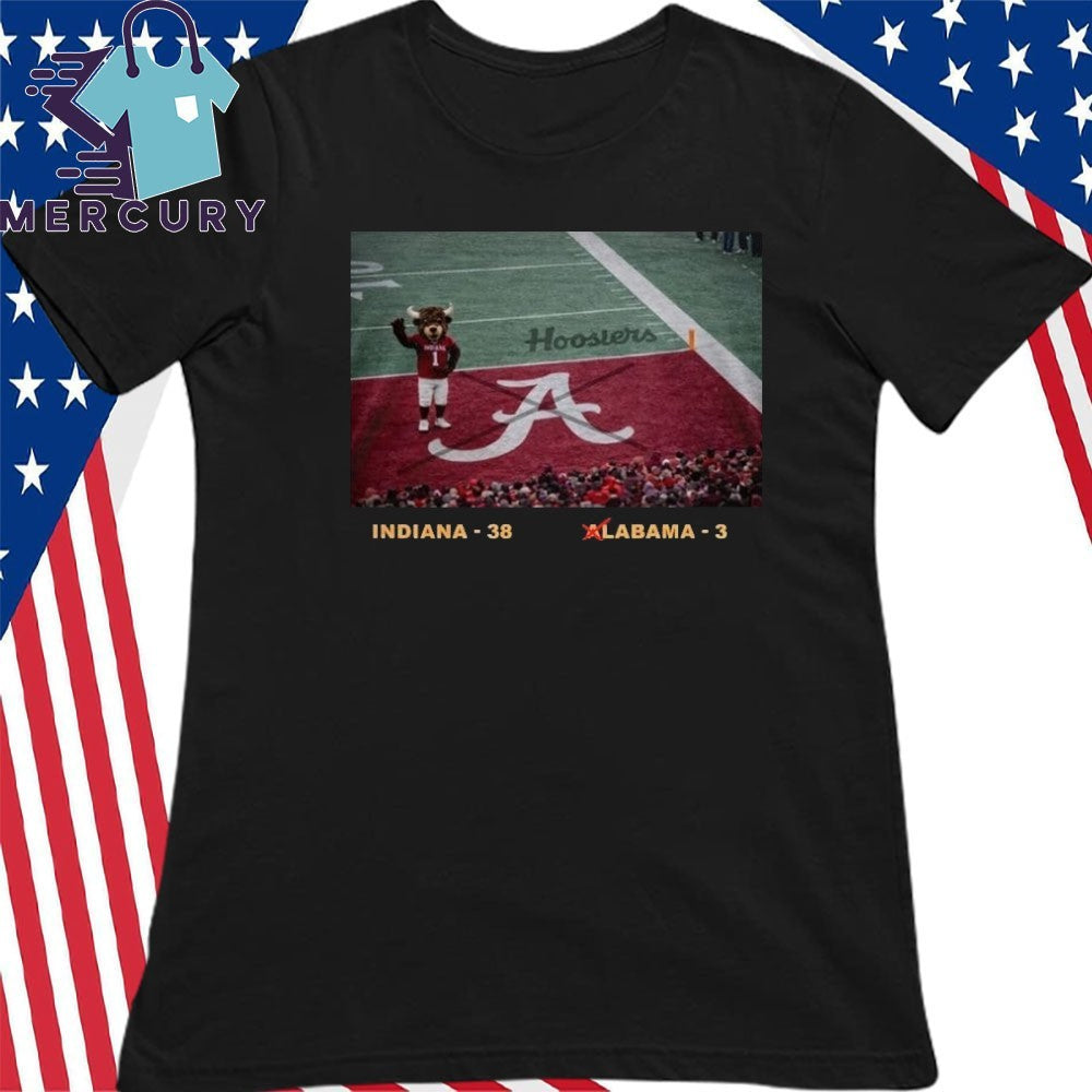 Indiana Defeats Alabama 38-3 To Win The Rose Bowl Shirt