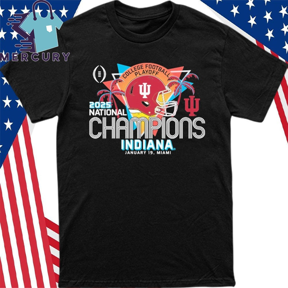 Indiana Football 2025 CFP National Champions Retro Shirt