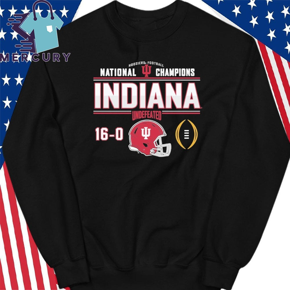 Indiana Football National Champions Undefeated 16-0 Shirt