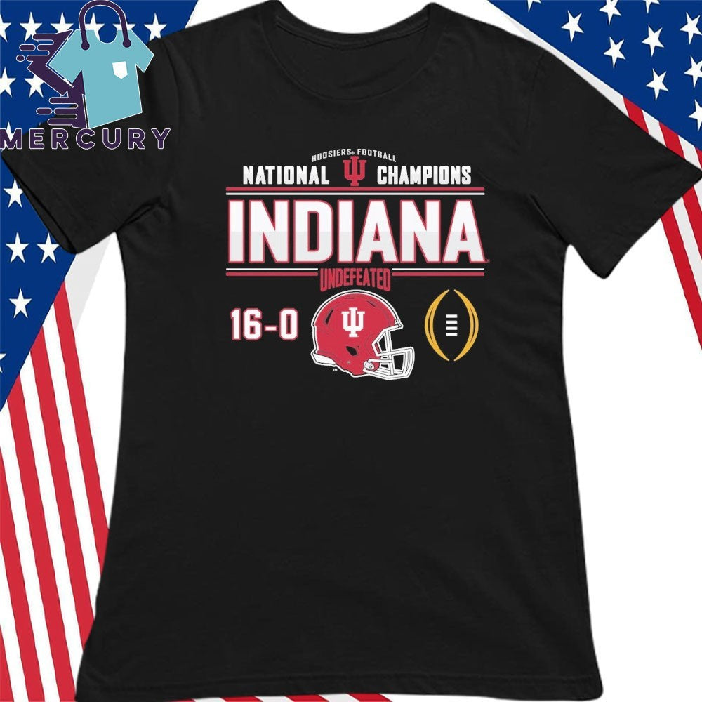 Indiana Football National Champions Undefeated 16-0 Shirt