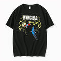 Official Invincible Vs Powerplex Black T Shirts Jpg