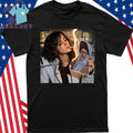 Iranian Woman Burning Khamenei Portrait Shirt