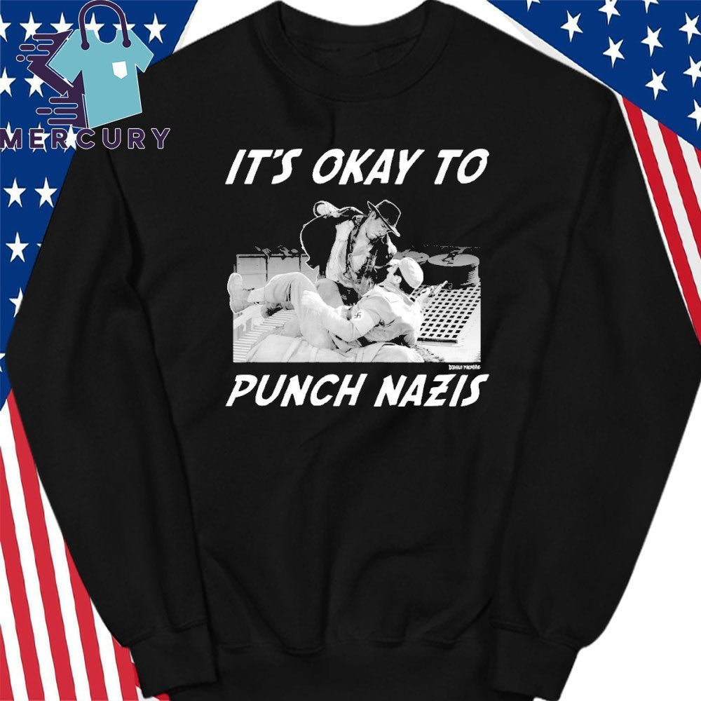 It’s Okay To Punch Nazis Diablo Macabre Shirt