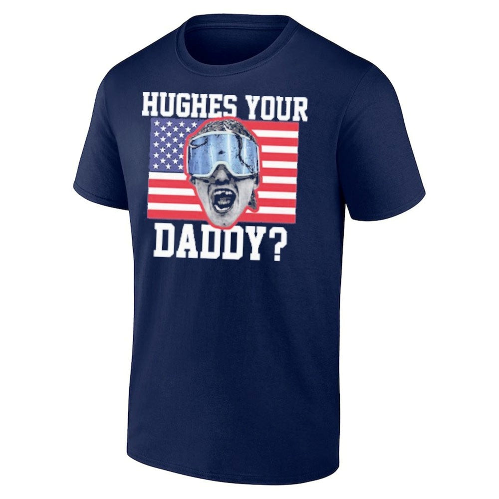 Jack Hughes USA Hockey Hughes Your Daddy Shirt