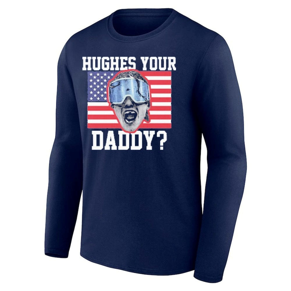 Jack Hughes USA Hockey Hughes Your Daddy Shirt