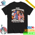 Jack Hughes USA Owns Hockey 2026 World Champions Shirt