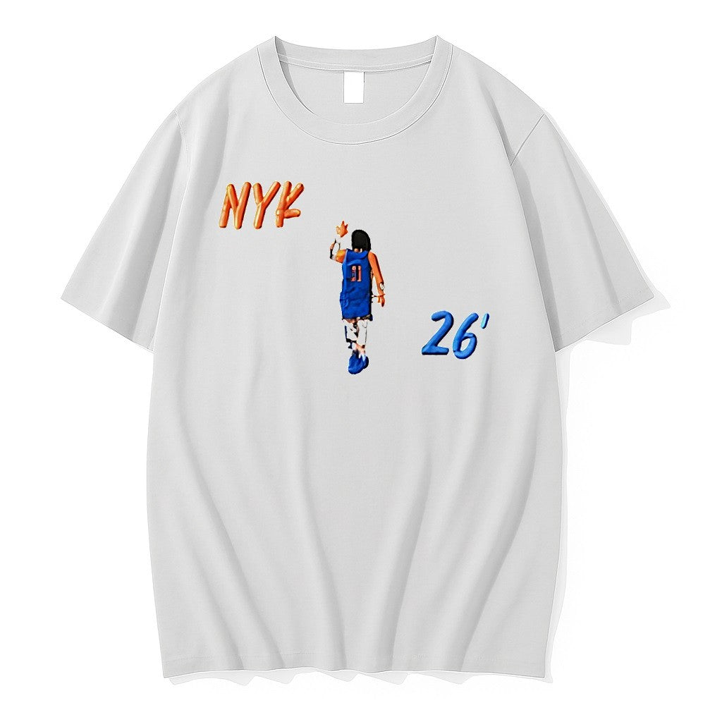 Official Jalen Brunson Caricature New York Knicks Basketball Nba 26 T Shirts
