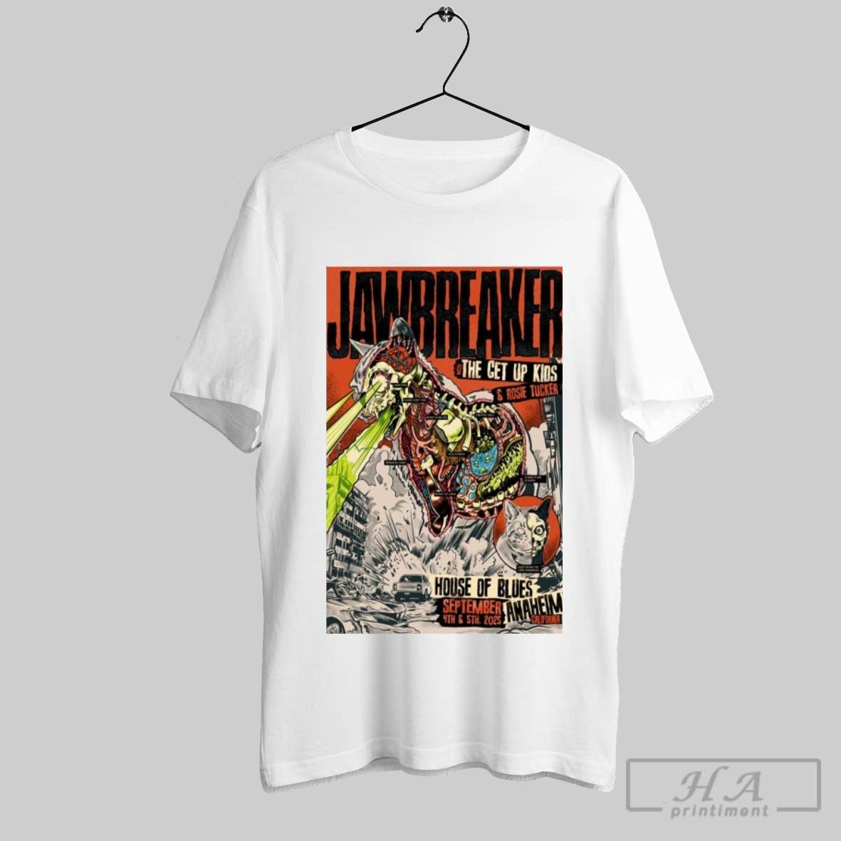 Official Jawbreaker The Get Up Kids House Of Blues September 4 5 2025 Anaheim Ca