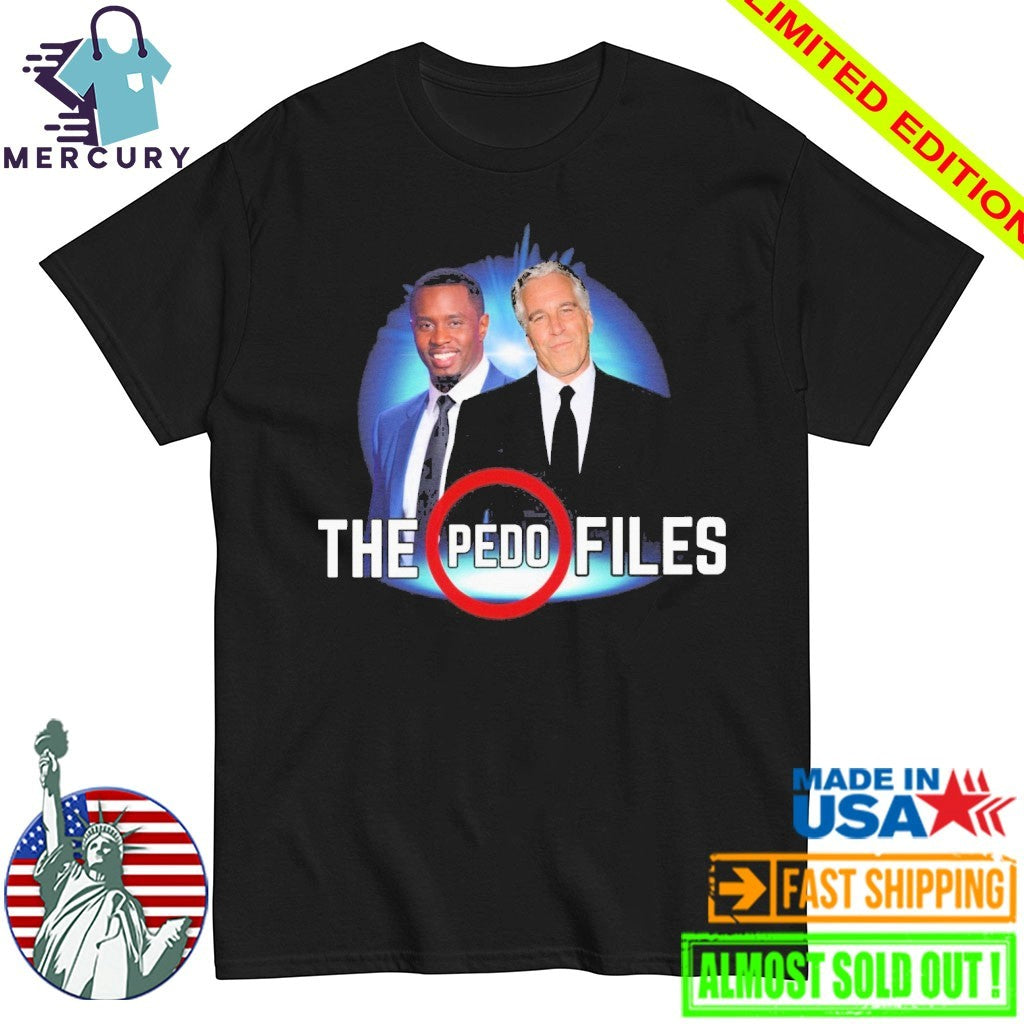 Jeffrey Epstein and Diddy The Pedo Files Shirt