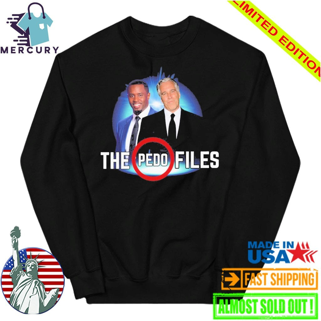 Jeffrey Epstein and Diddy The Pedo Files Shirt