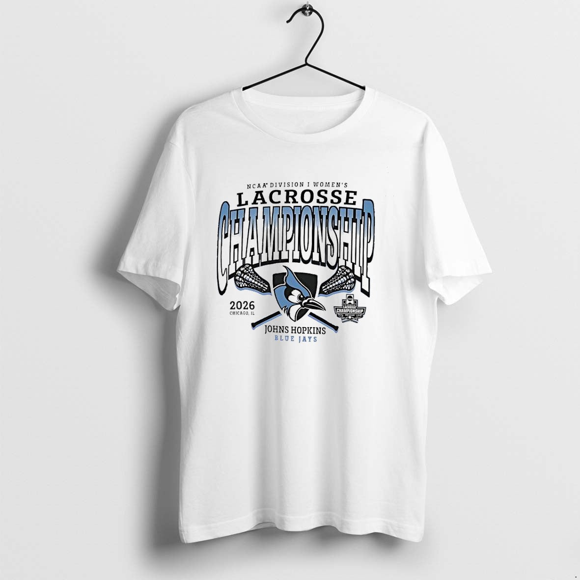 Official Johns Hopkins Blue Jays Ncaa Division I Womens Lacrosse Championship 2026 T Shirts