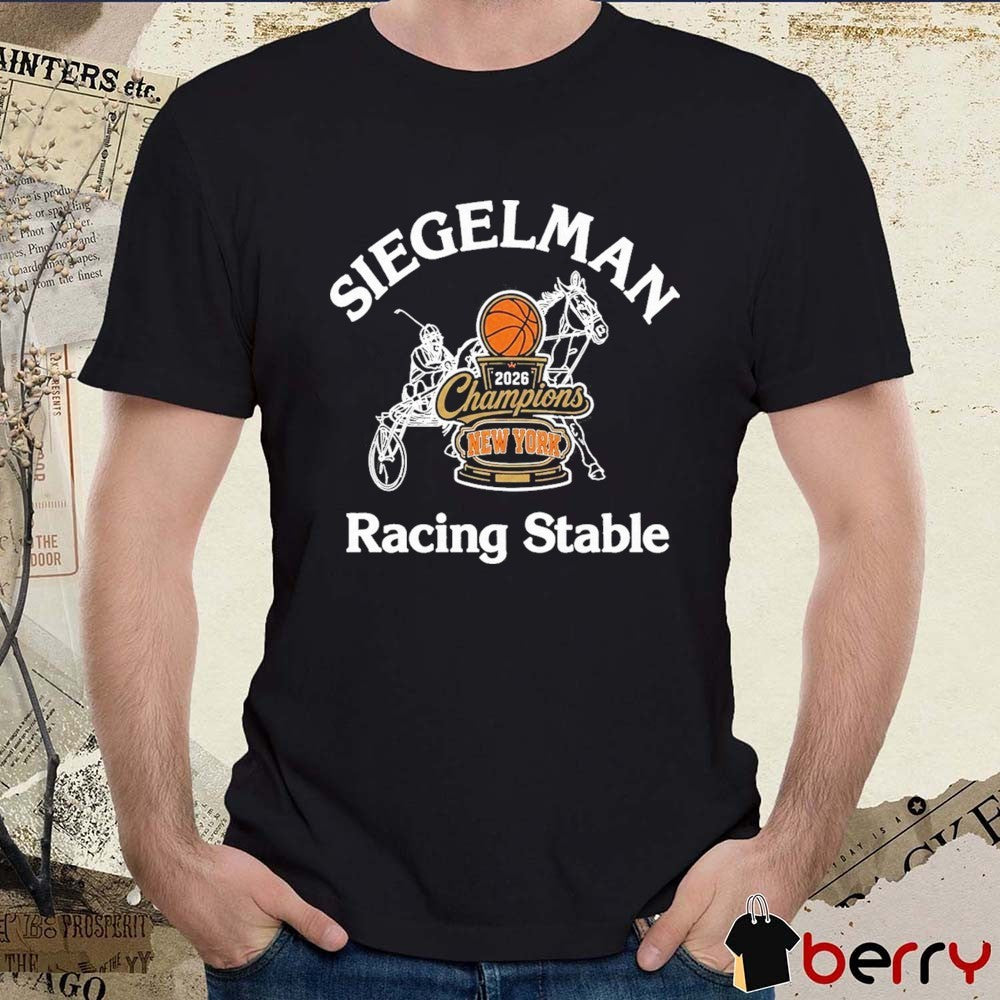 Josh Hart Siegelman Stable Knicks 2026 NBA Champions Racing Stable Parade NY Knicks Championship t-shirt