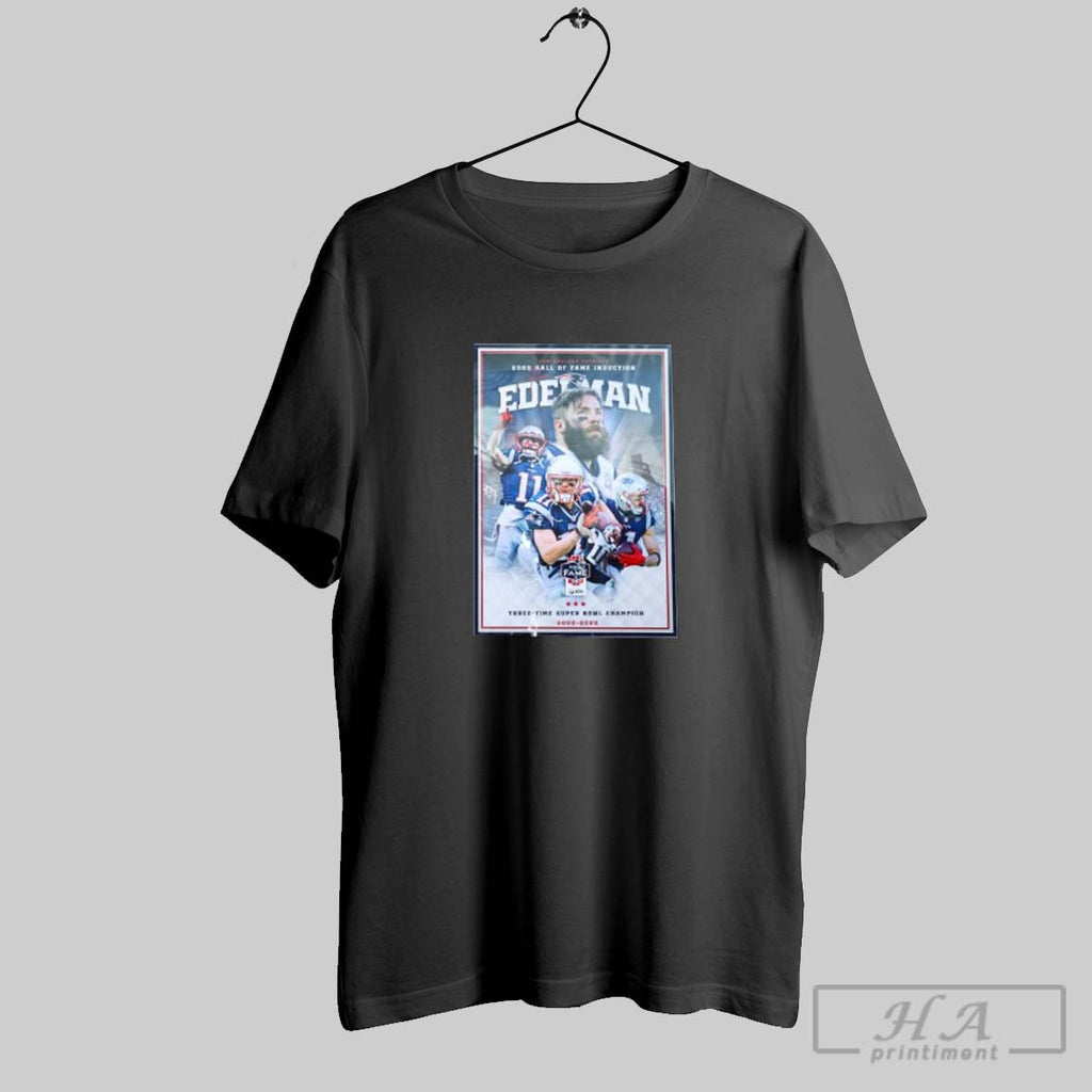 Official Julian Edelman Patriots 2025 Hall Of Fame Induction