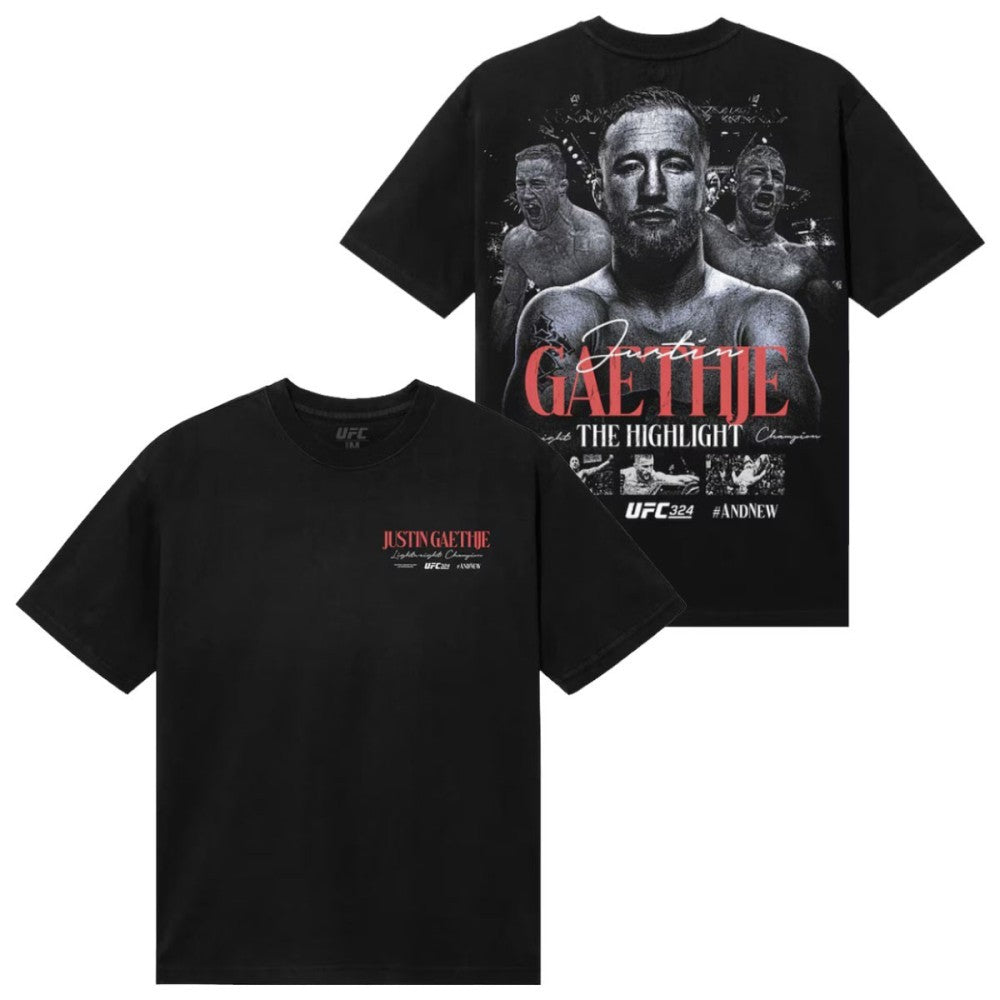 Justin Gaethje Ufc 324 Interim Lightweight Champion Shirt