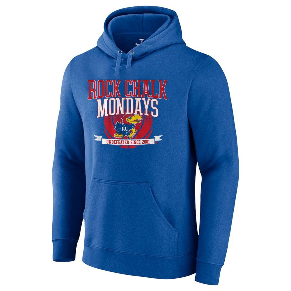 Kansas Jayhawks Rock Chalk Mondays Shirt