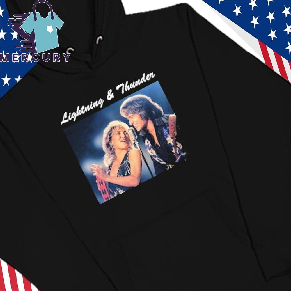 Kate Hudson Hugh Jackman Lightning and Thunder Shirt