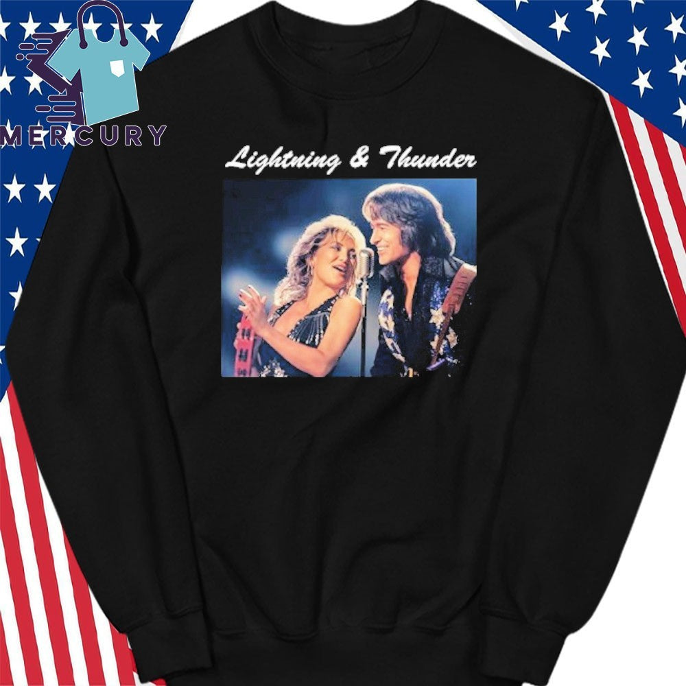 Kate Hudson Hugh Jackman Lightning and Thunder Shirt