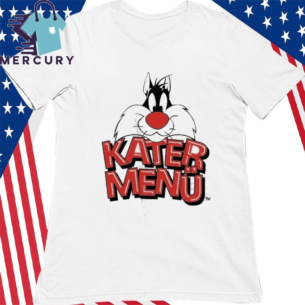 Kater Menu Cat WHITE Shirt