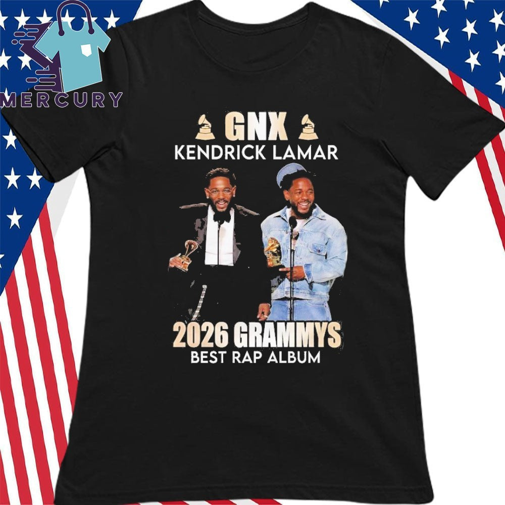 Kendrick Lamar GNX Grammys 2026 Best Rap Album Shirt