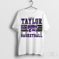 Official Kennedy Taylor White K State Wildcats Nil Striped