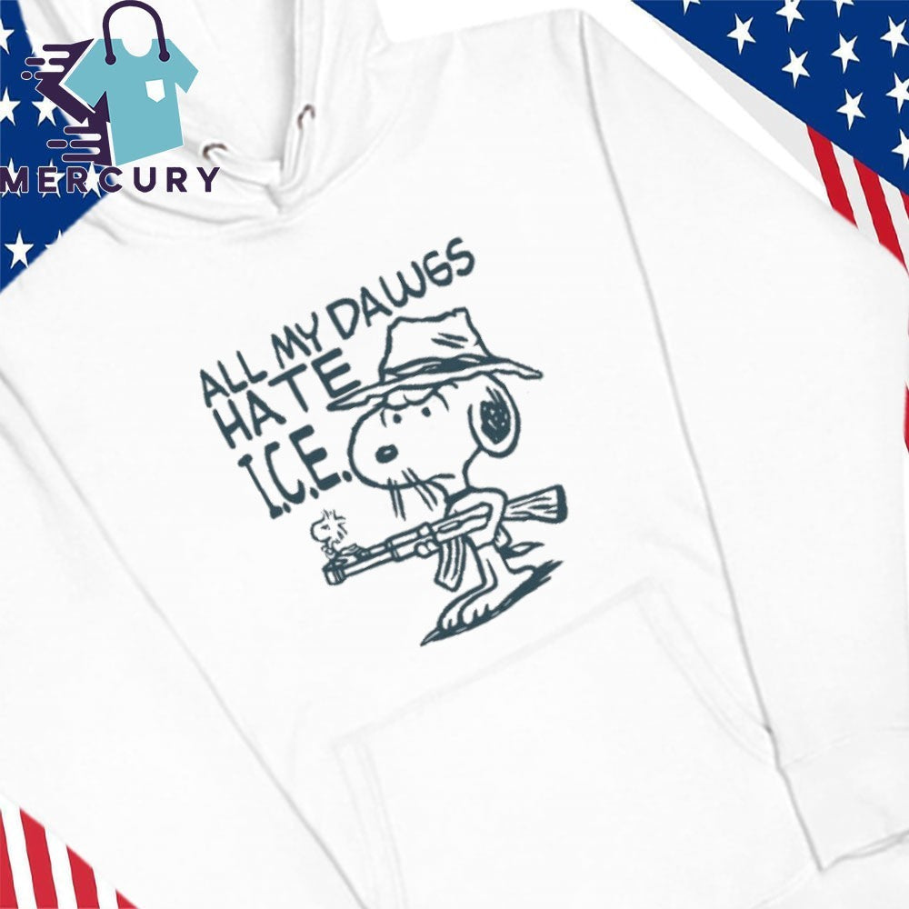 Kevin Ku All My Dawgs Hate Ice Shirt