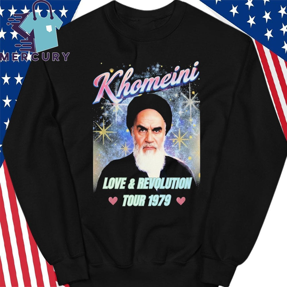 Khomeini Iran Revolution Tour 1979 Shirt