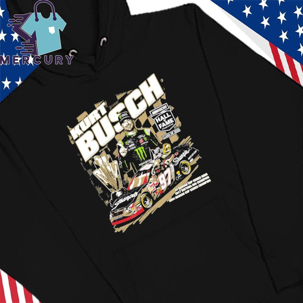 Kurt Busch NASCAR 2026 Hall of Fame Shirt