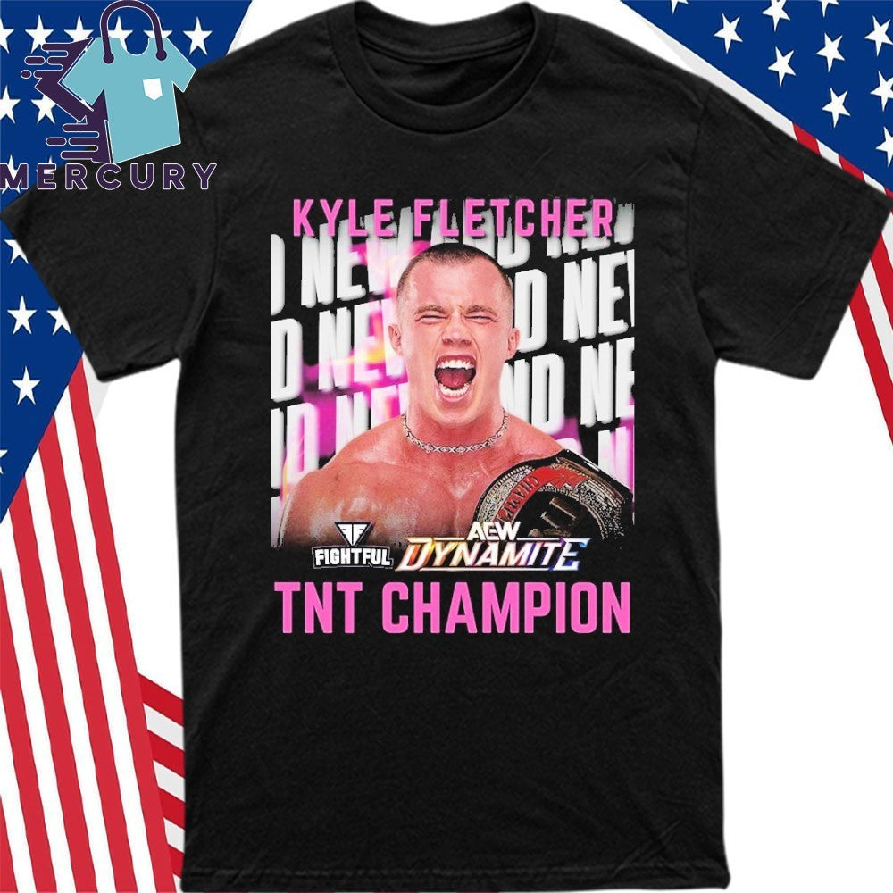 Kyle Fletcher New TNT Champion 2026 AEW Ciampa vs Fletcher Shirt