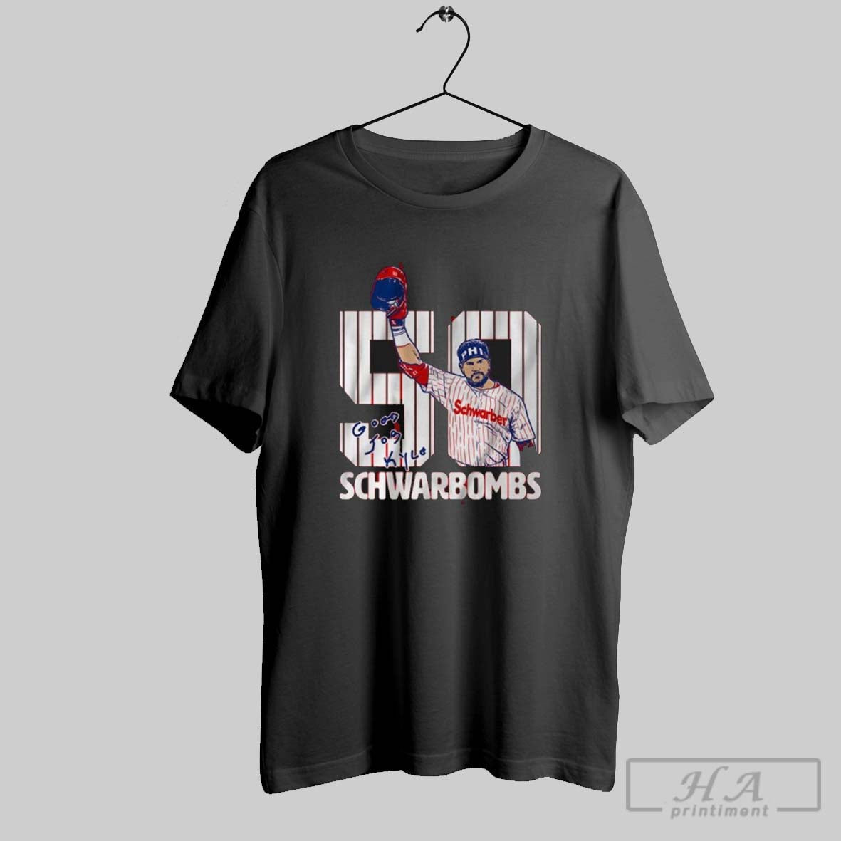 Official Kyle Schwarber 50 Hr Schwarbombs