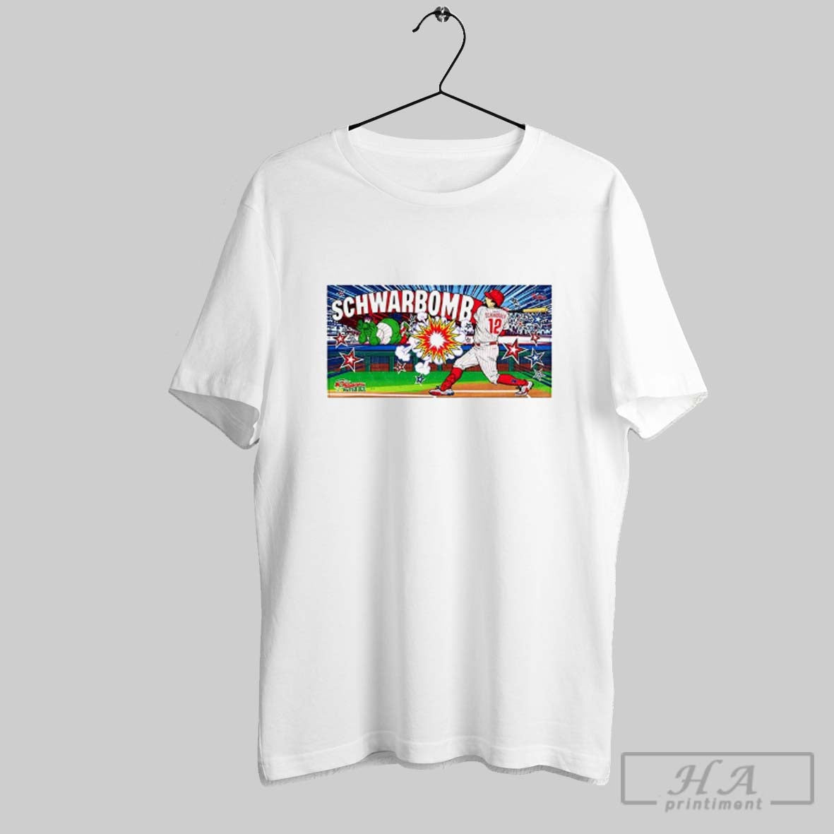 Official Kyle Schwarber Philadelphia Phillies Mlb Baseball Schwarbomb Phillie Phanatic